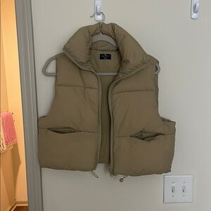 Simply Southern Tan Puffer Vest